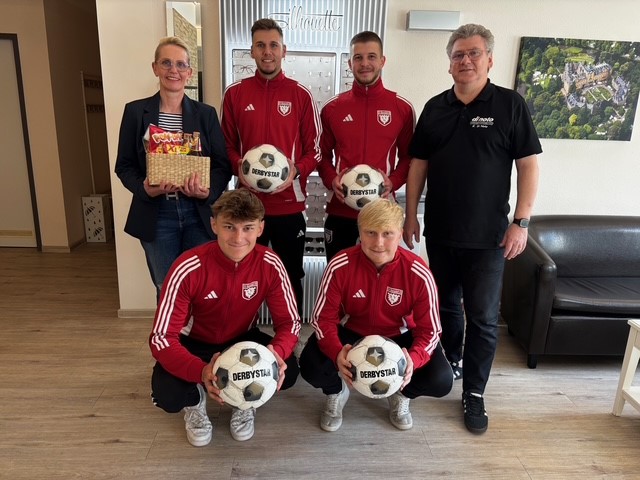 Sponsoring des SV Nienstädt 09 durch Di Noto Augenoptik Hörakustik