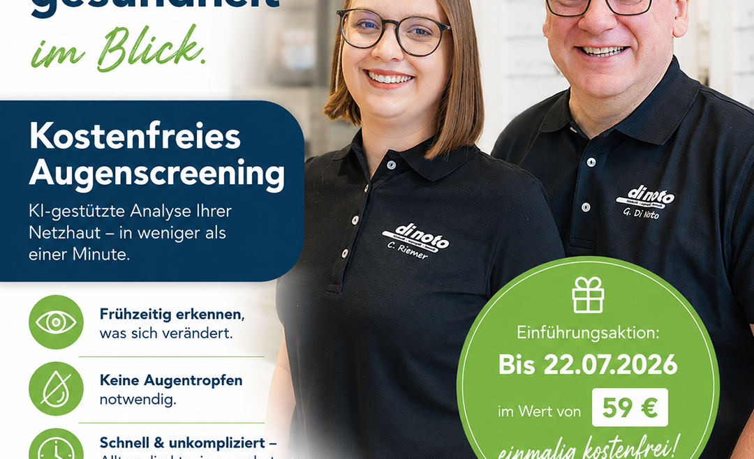 Augenscreening bei Di Noto Augenoptik